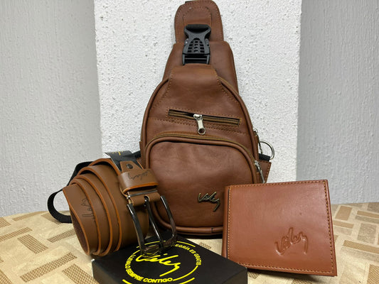 Trio Velez PECHERO Correa Billetera